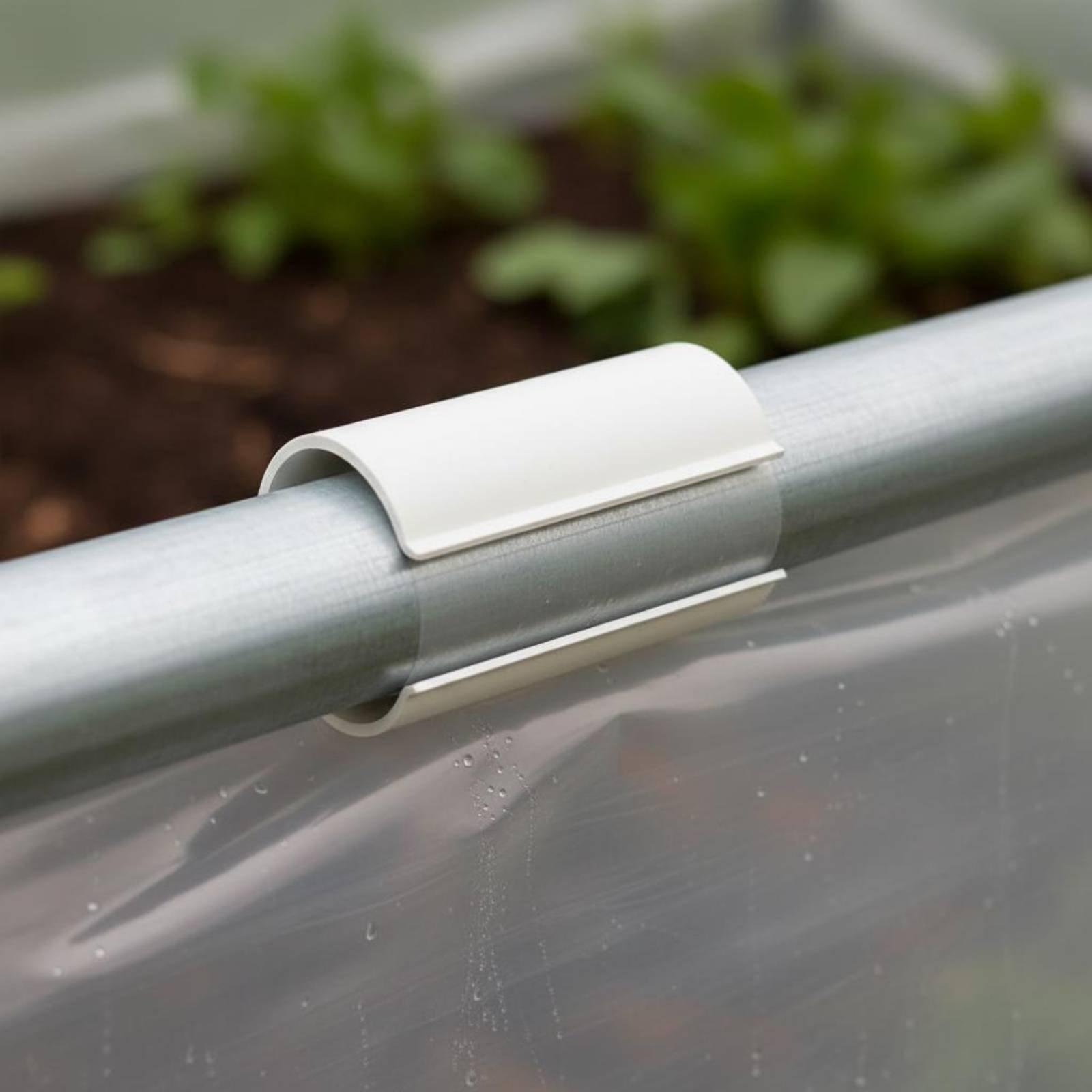 Garden Netting Cover - Klips do szklarni z PVC, elastyczny