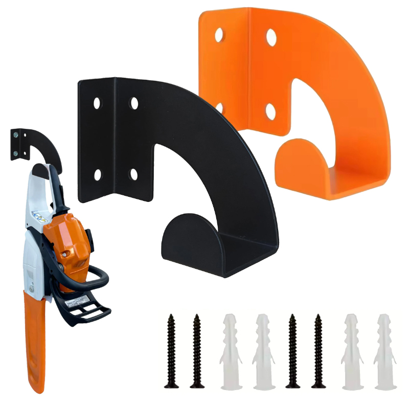 Gardening Tools Organiser - Wytrzymały metalowy uchwyt ścienny na pilarkę
