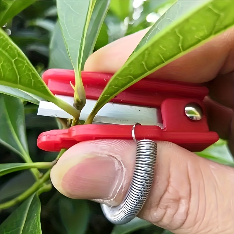 Gardening Tools Pink - 1 szt. Nożyczki ogrodnicze na kciuk