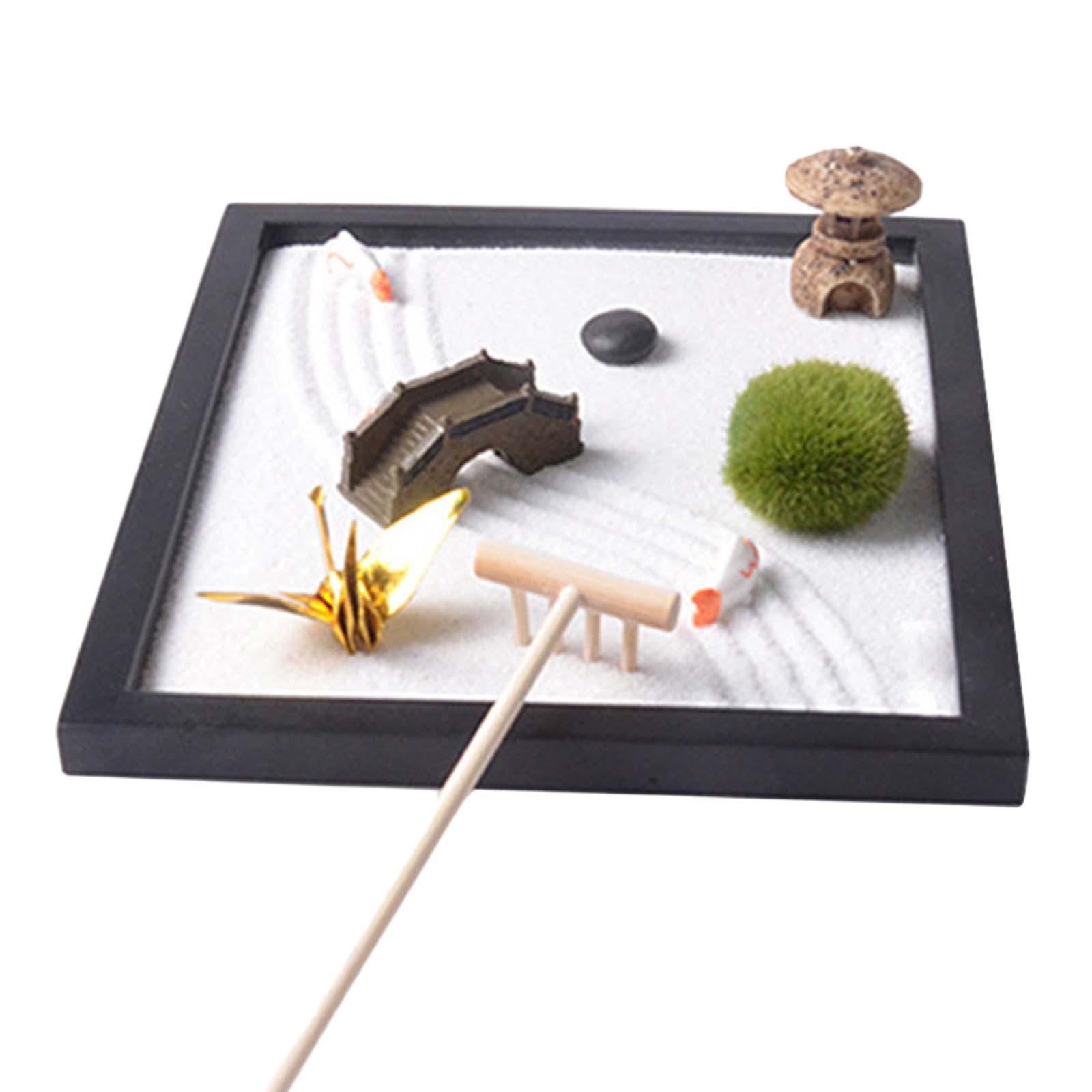 Gardening Tools Japanese - Zen Garden Piaskownica na Biurko Japoński
