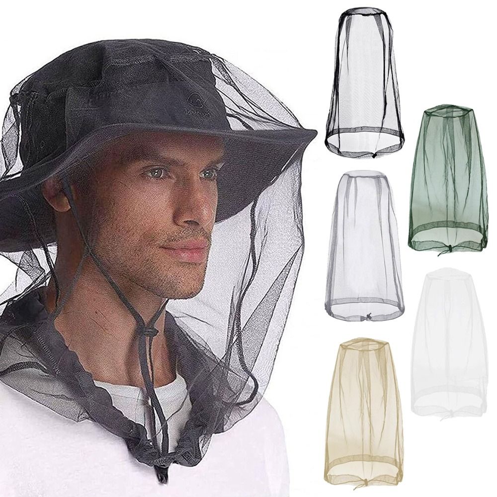 Garden Netting Cover - Kapelusz ogrodniczy z oddychającą siatką przeciw
