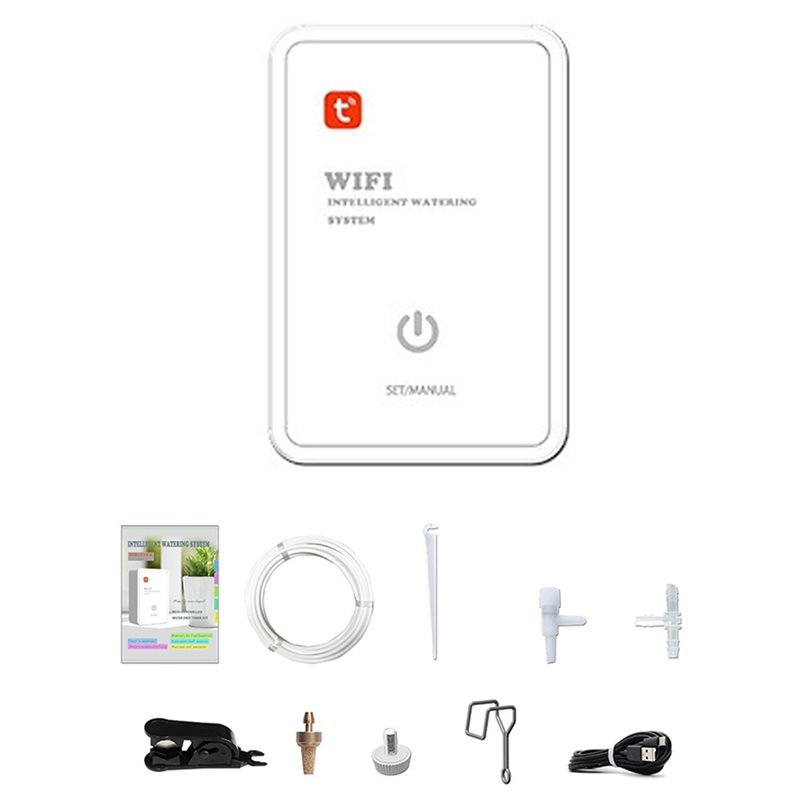 Drip Irrigation Kit - ABMR-Tuya Inteligentny system nawadniania ogrodu Wi-Fi,