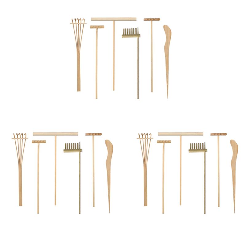 Gardening Tools Japanese - AT29-3X Mini Japoński Zestaw Narzędzi do