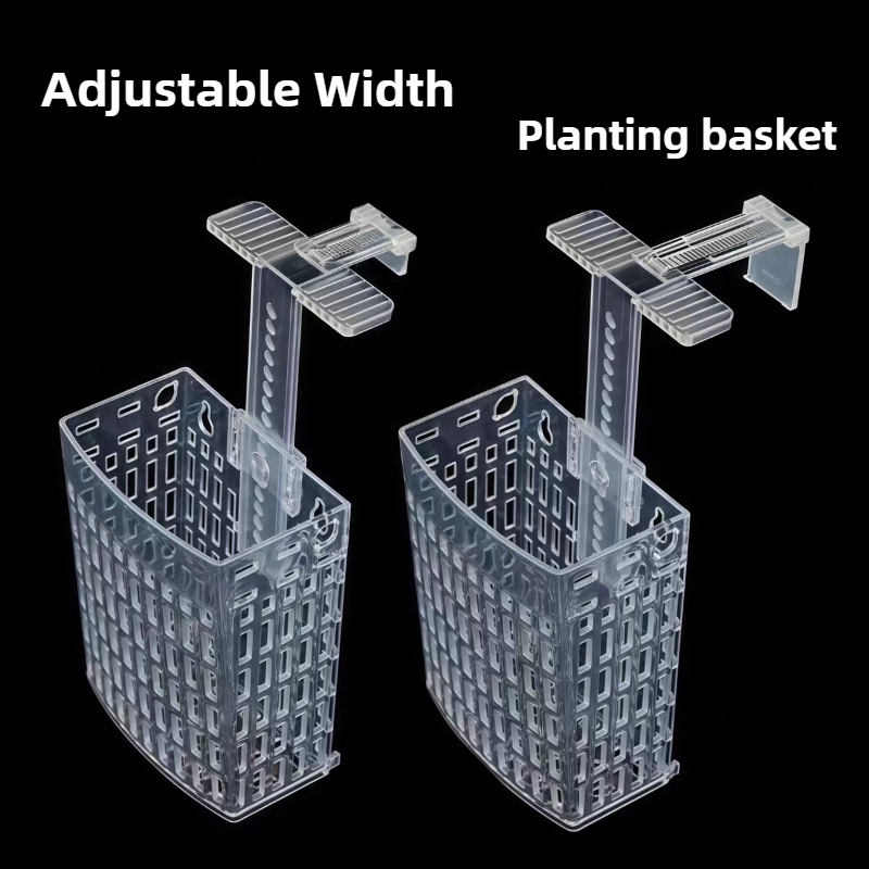 Hanging Planter Basket - Regulowany kosz do uprawy roślin akwariowych,