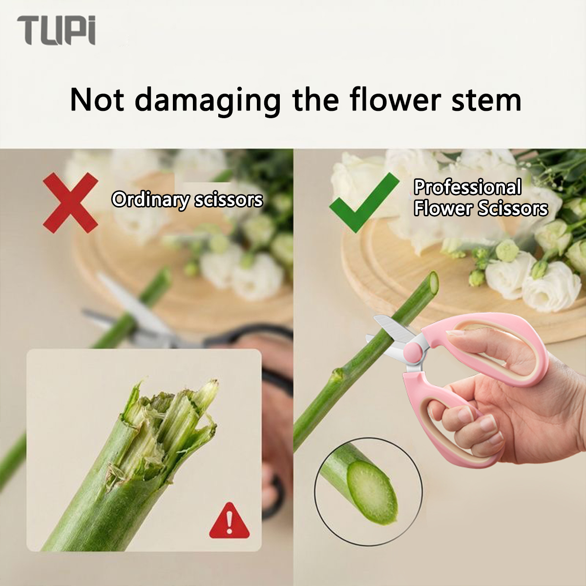 Nożyczki florystyczne do aranż – Gardening Tools Pink recenzja i cena