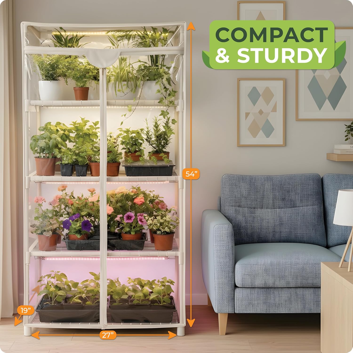 Mini szklarnia do uprawy rośli – Greenhouse Mini Indoor recenzja i cena