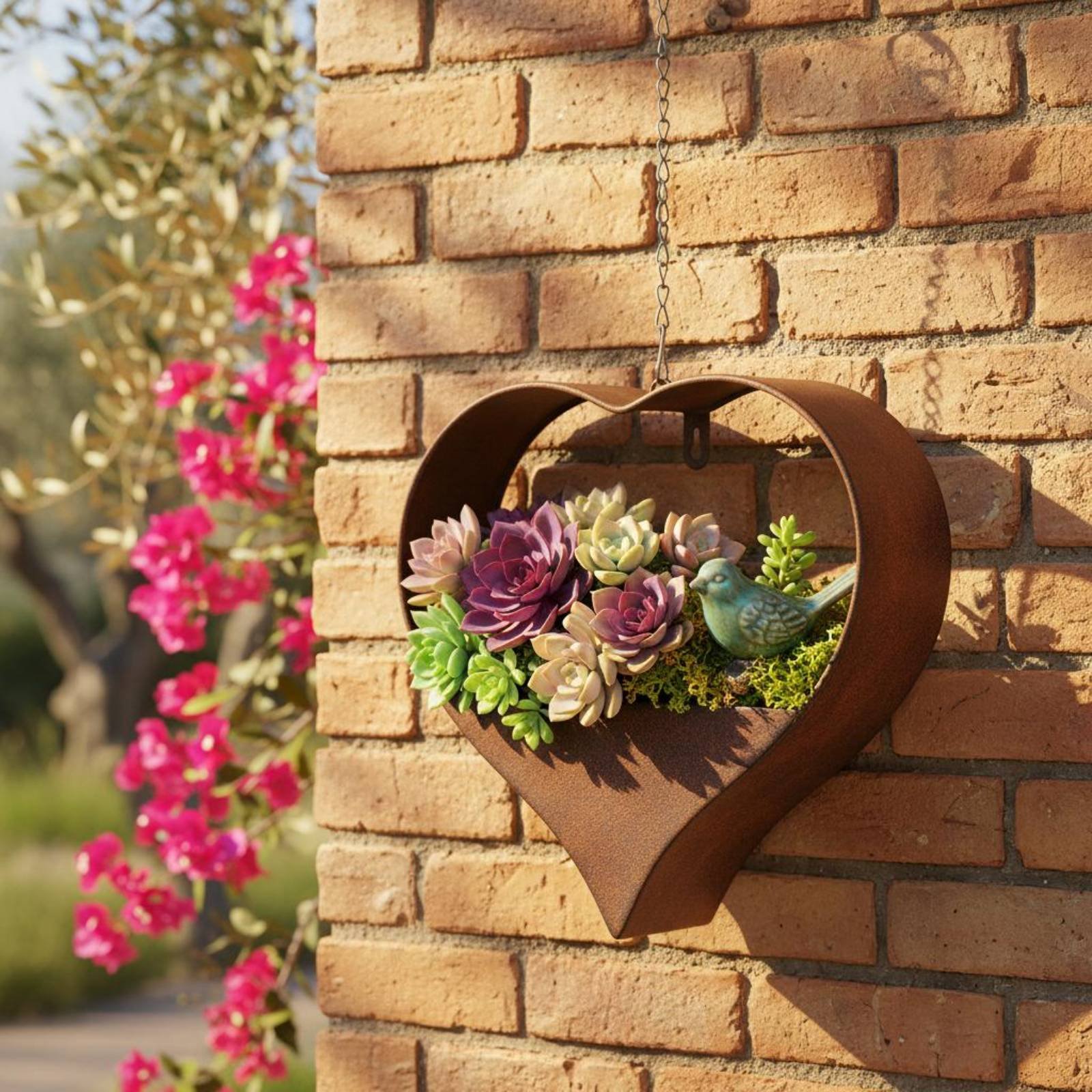 Metalowa doniczka w kształcie  – Hanging Planter Basket recenzja i cena
