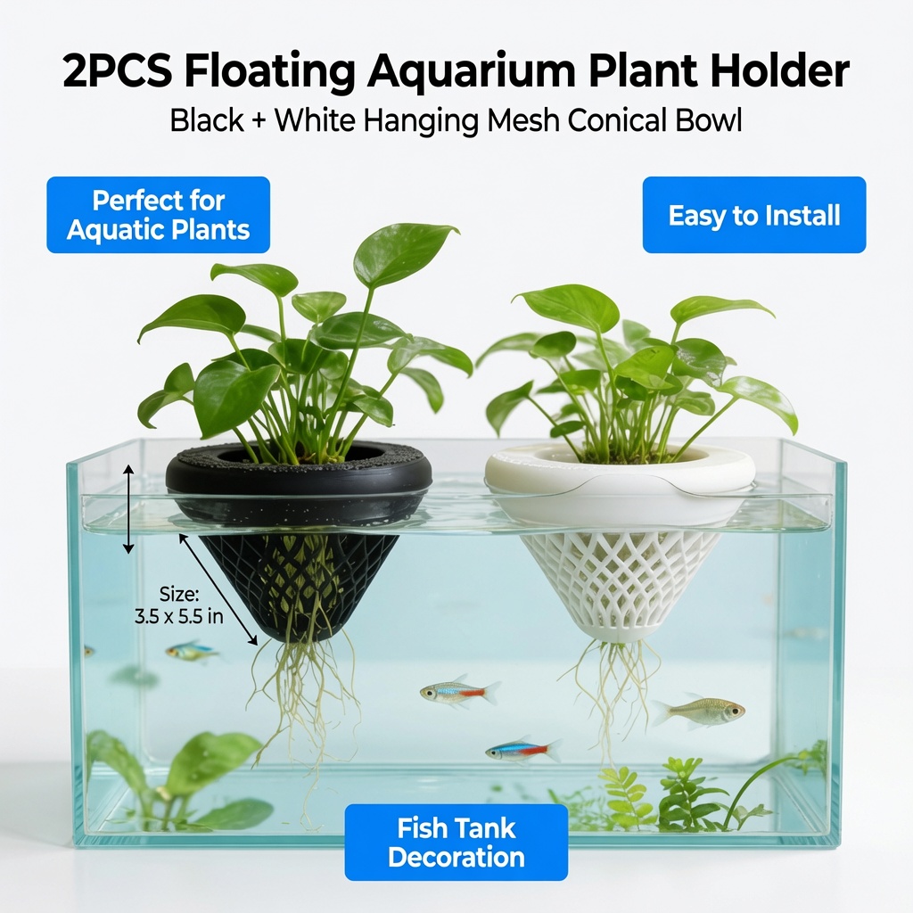 2 szt. Pływające koszyczki na  – Hanging Planter Basket recenzja i cena