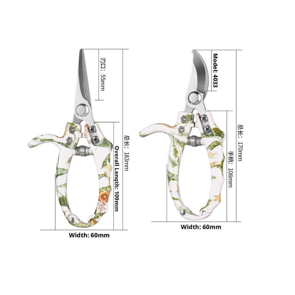 Stal nierdzewna 3Cr13, nożyce  – Gardening Tools Pink recenzja i cena