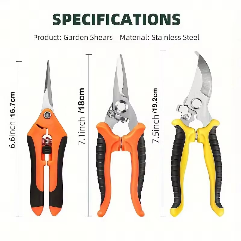Zestaw 3 nożyc ogrodniczych z  – Gardening Tools Pink recenzja i cena