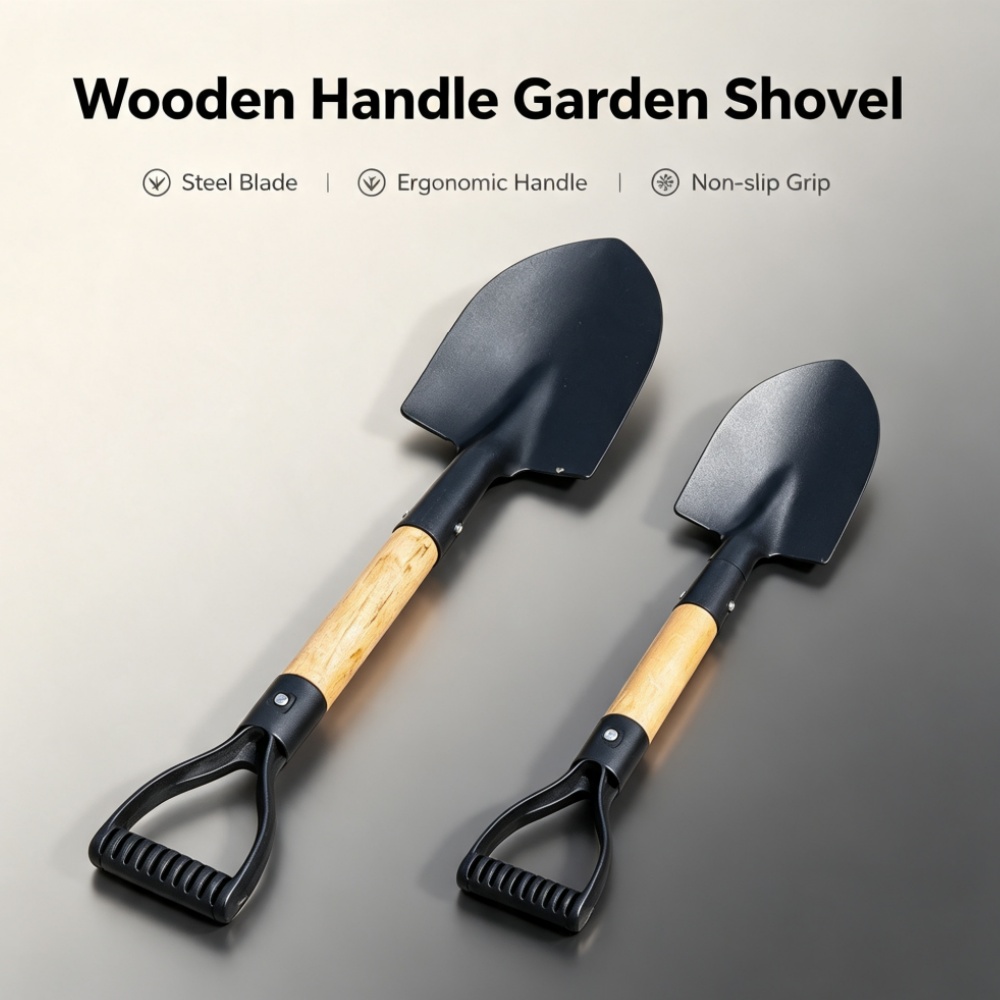 Łopata ogrodowa z antykorozyjn – Gardening Tools Wooden recenzja i cena