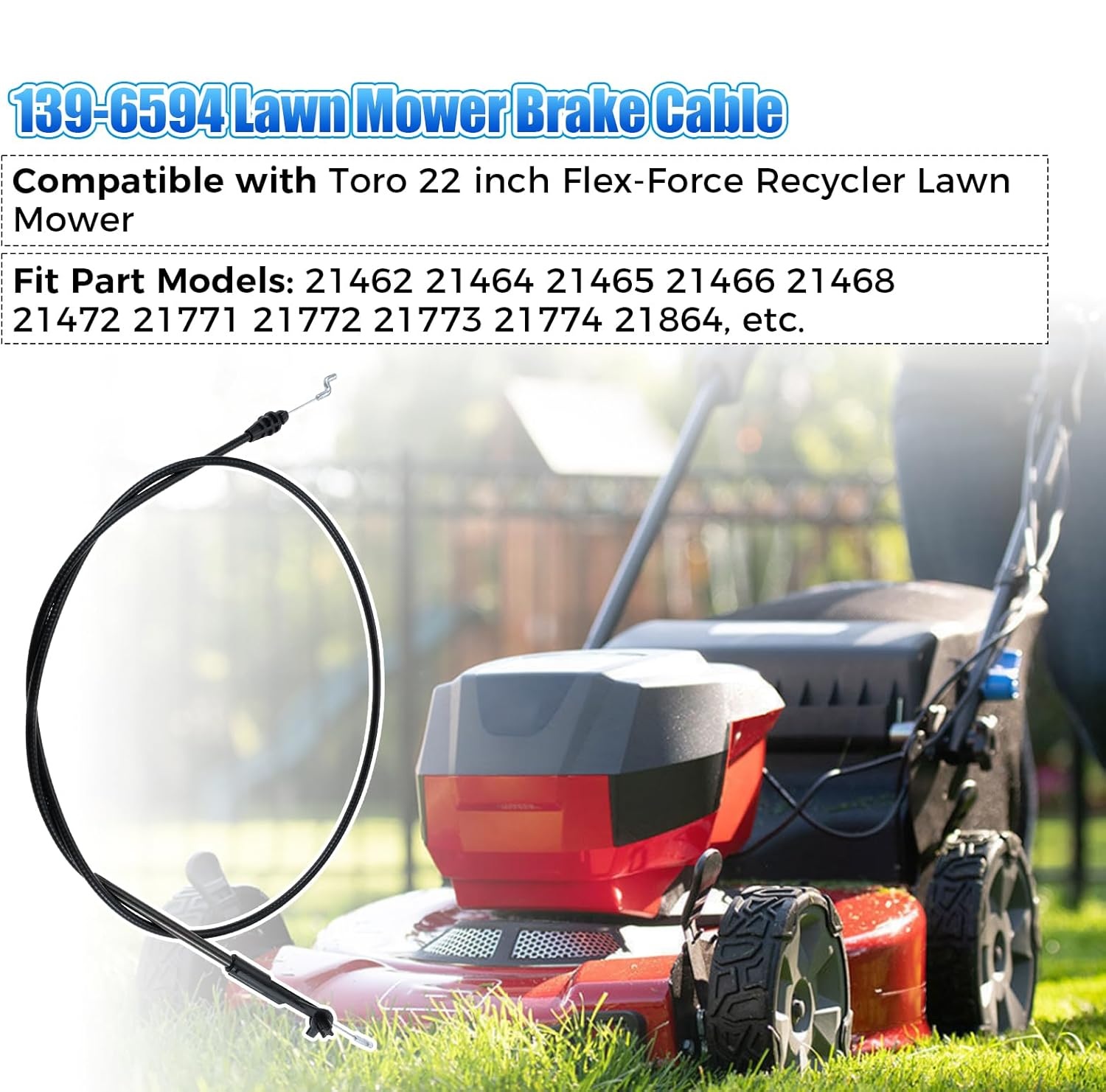 139-6594 PP B&S Linka hamulca  – Gardening Tools B&Q recenzja i cena