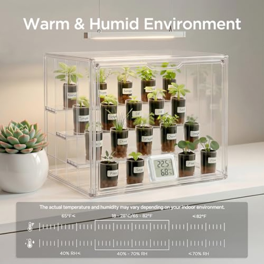 Wewnętrzna mini szklarnia stoł – Greenhouse Mini Indoor recenzja i cena