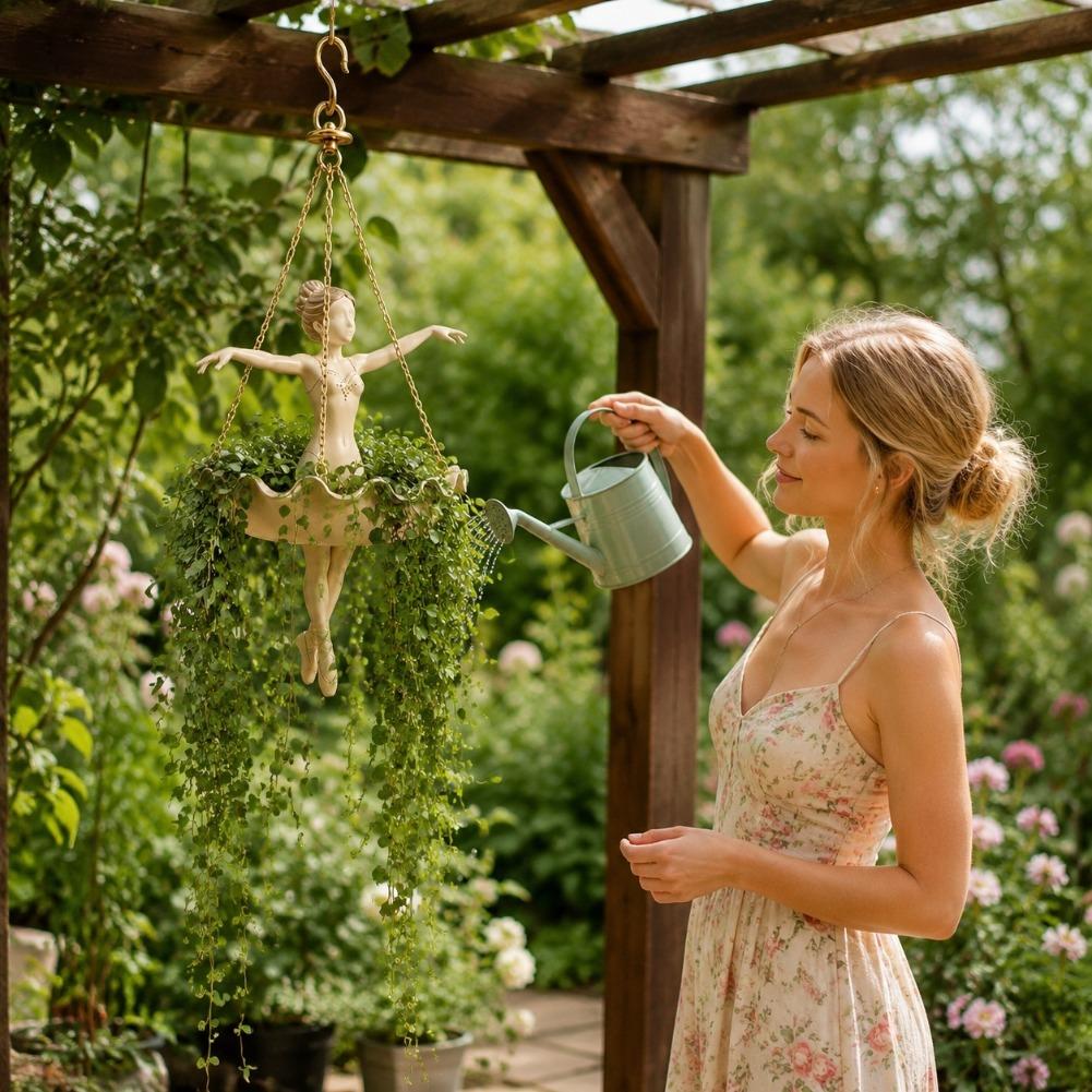 Doniczka wisząca z żywicy w ks – Hanging Planter Basket recenzja i cena