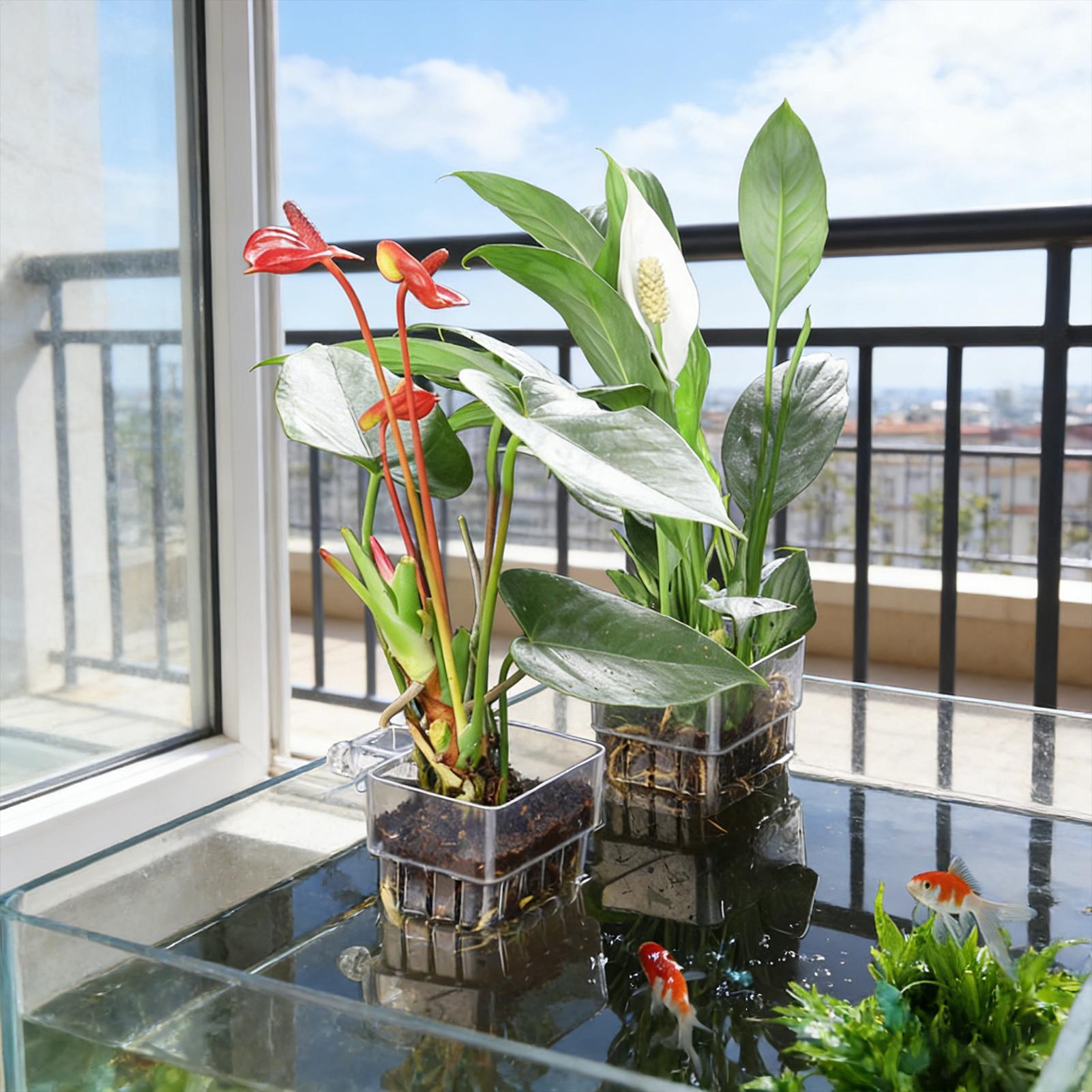 Kosz na rośliny akwariowe Prze – Hanging Planter Basket recenzja i cena