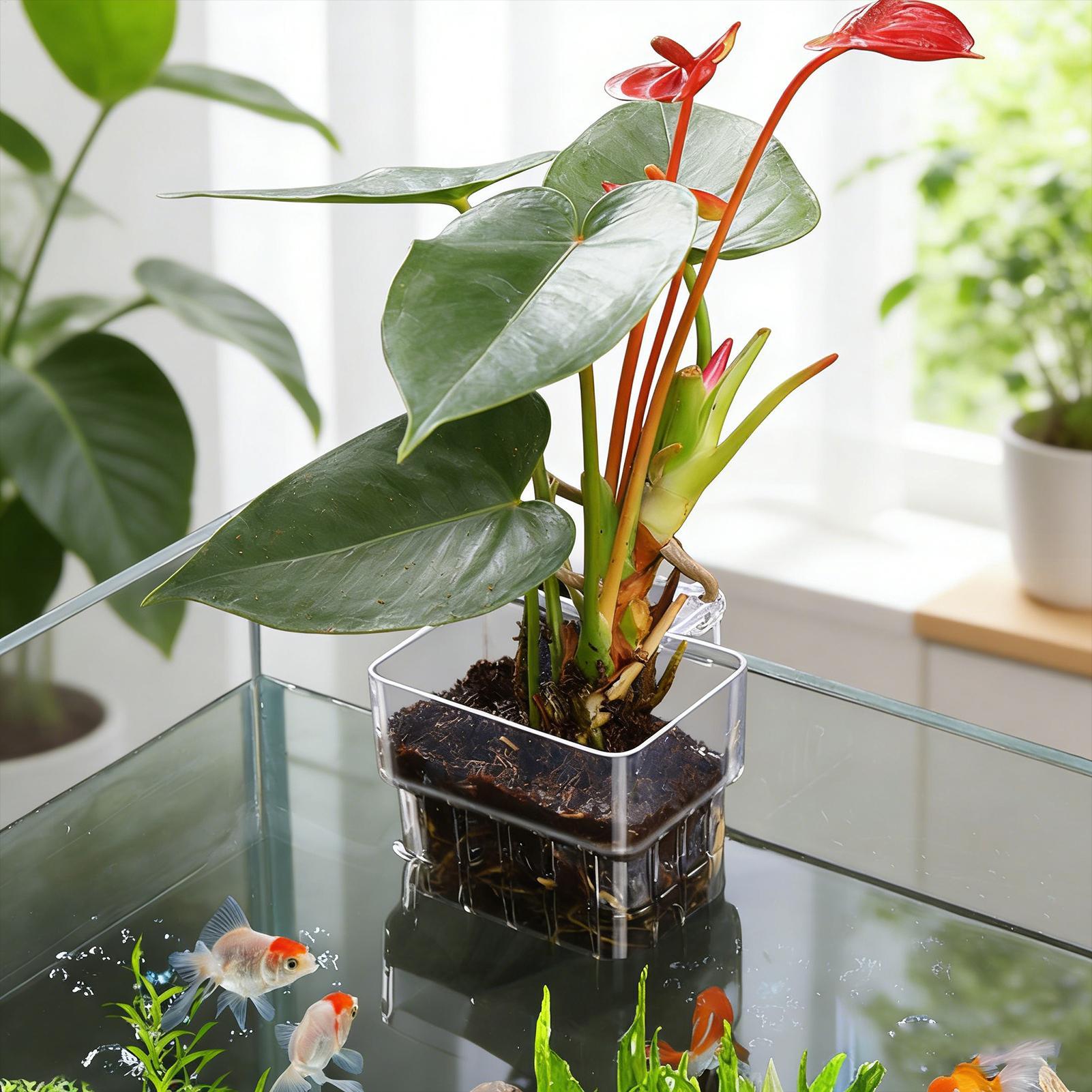 Kosz na rośliny akwariowe Prze – Hanging Planter Basket recenzja i cena