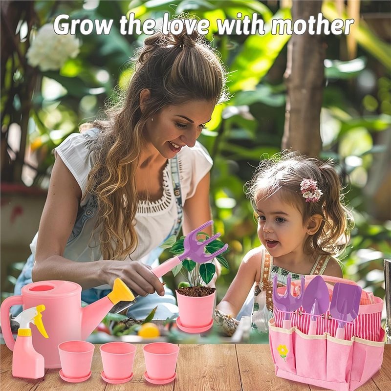 Zestaw różowych narzędzi ogrod – Gardening Tools Pink recenzja i cena