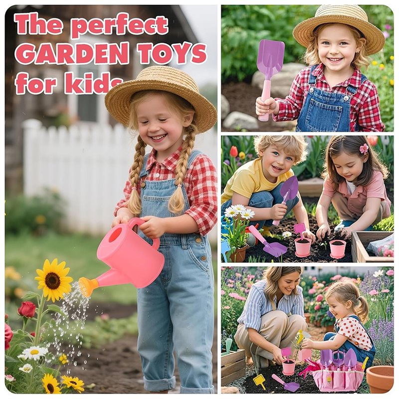 Zestaw różowych narzędzi ogrod – Gardening Tools Pink recenzja i cena