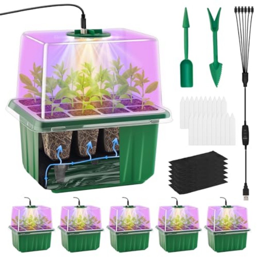 Taca do rozsady z oświetleniem – Greenhouse Mini Indoor recenzja i cena