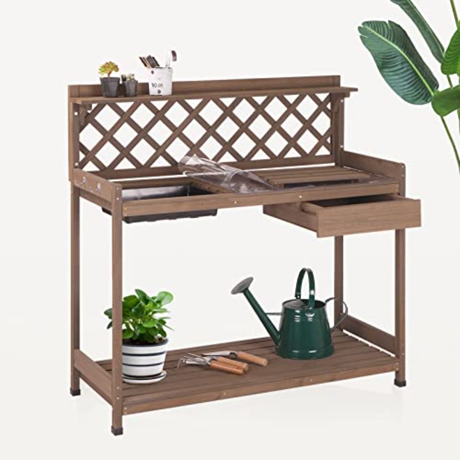 Ławka ogrodowa do prac ogrodni – Gardening Tools Wooden recenzja i cena