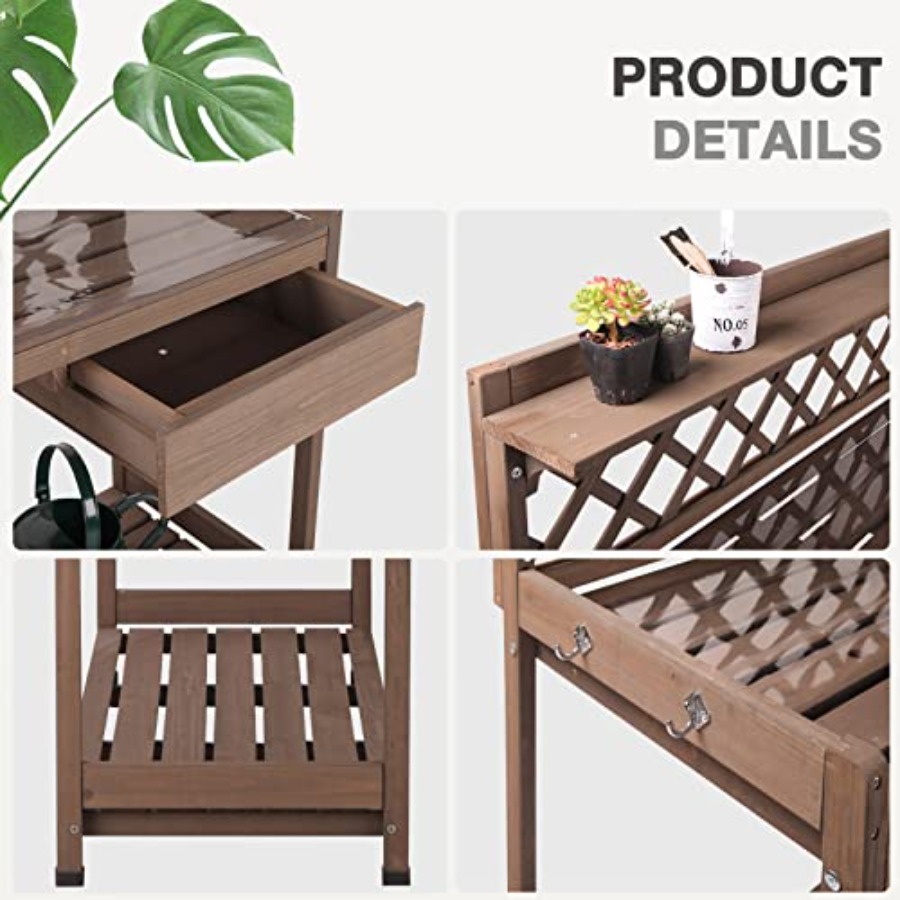 Ławka ogrodowa do prac ogrodni – Gardening Tools Wooden recenzja i cena