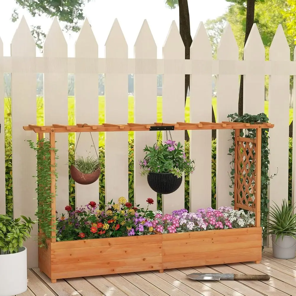 Wysoka grządka ogrodowa 45 cm  – Hanging Planter Basket recenzja i cena