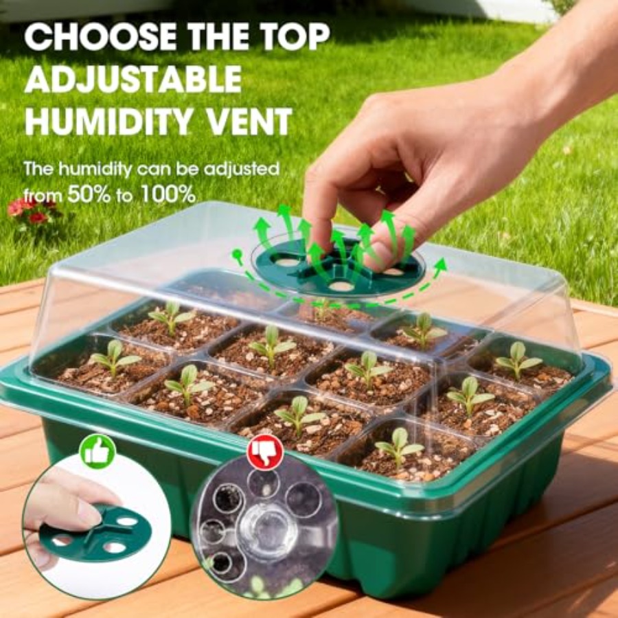 5 Zestawów Tacek do Rozsady z  – Greenhouse Mini Indoor recenzja i cena