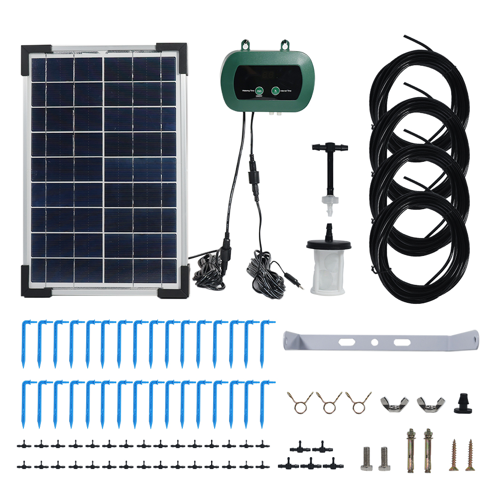 Sprzęt do hydroponiki solarnej – Drip Irrigation Kit recenzja i cena