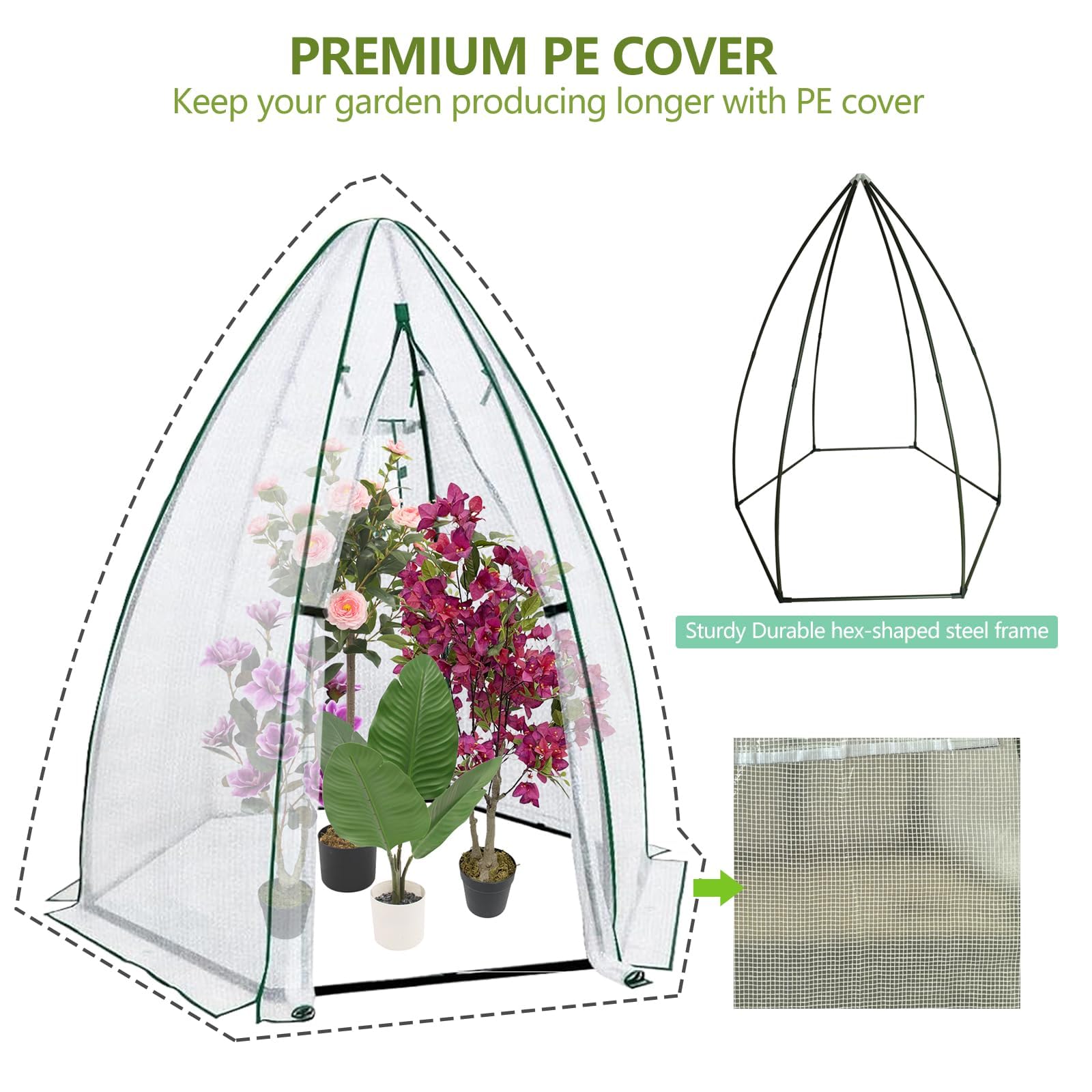 Mini szklarnia sześciokątna 54 – Greenhouse Mini Indoor recenzja i cena